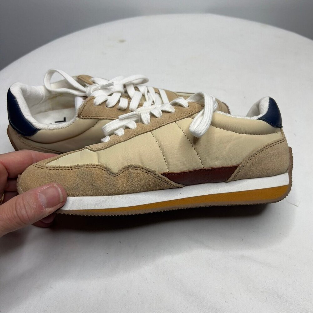 Madewell Womens $110 League Sneakers in Suede Size 5 NH197 - Picture 8 of 12